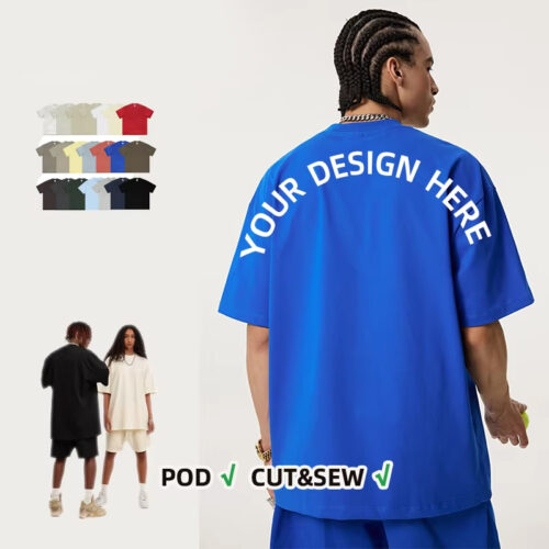 Unisex 100% Cotton Oversized T-Shirt - T-Shirts - dute.fsx...