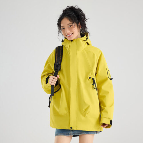 3-in-1 Windproof Waterproof Hooded Jacket - Outdoor Appare...